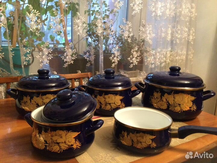 Набор кастрюлей новый Югославия