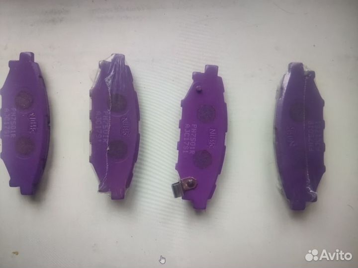 Nibk PN7501 Колодки тормозные дисковые зад