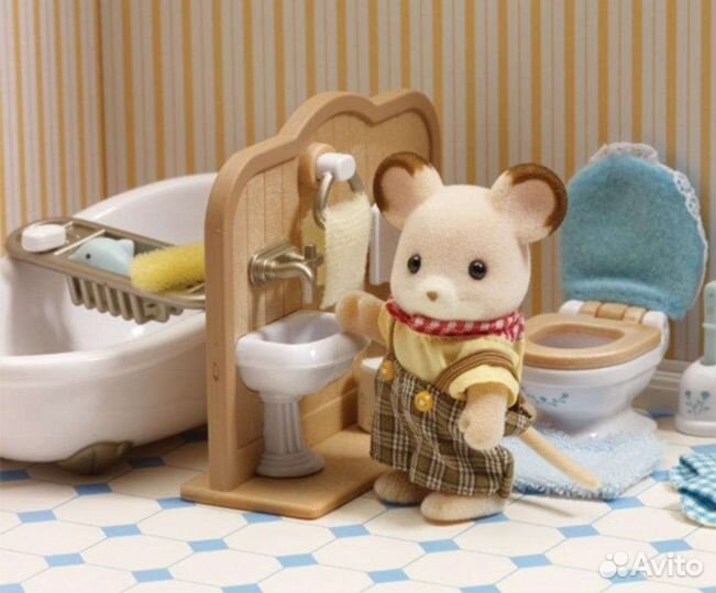 Набор ванная туалет Sylvanian Families