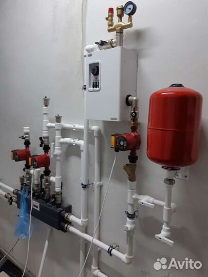 Монтаж отопления и теплых полов