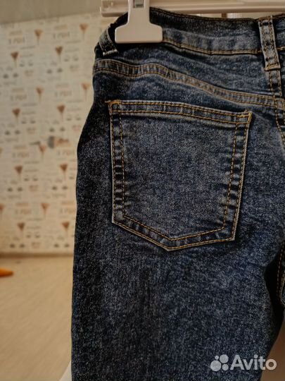 Джинсы узкие для девочки