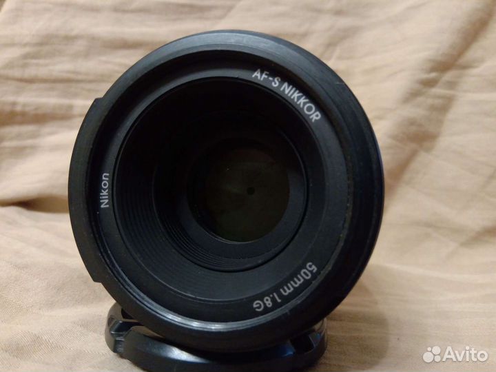 Объектив Nikkor 50mm 1.8G (как новый)