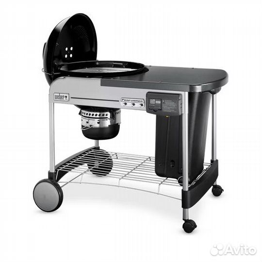 Угольный гриль weber performer deluxe GBS 57 см черный