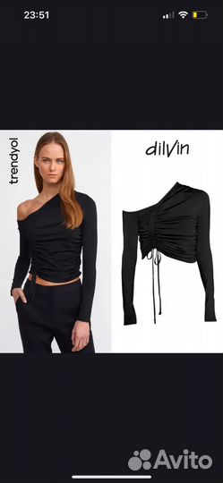 Новый топ с этикеткой