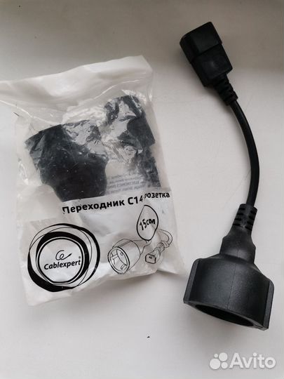 Кабель-переходник C14 - розетка