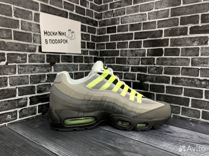 Мужские кроссовки Nike Air Max 95 Lime Green