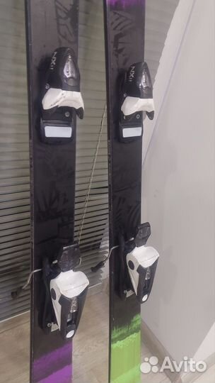 Горные лыжи твинтип twintip K2 169см с креплением