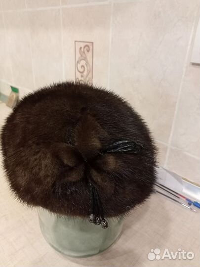 Берет норковый