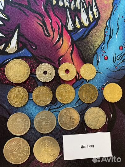 Монеты Испании