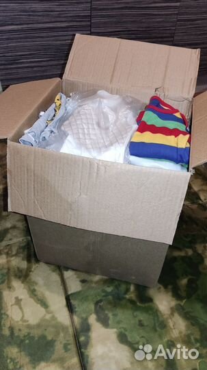 Одежда на новорождённого мальчика набор на 2 фото