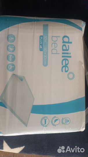 Пеленки одноразовые 60х90 30 штук