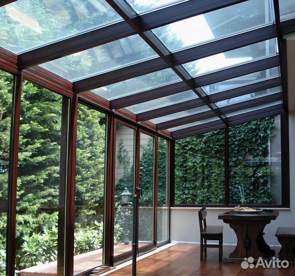 Зимний сад / Алюминиевые конструкции