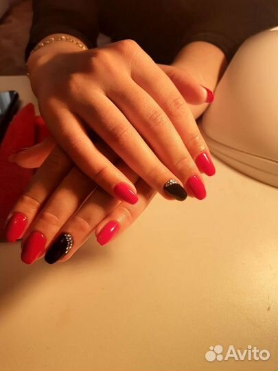 Маникюр, покрытие гель лаком