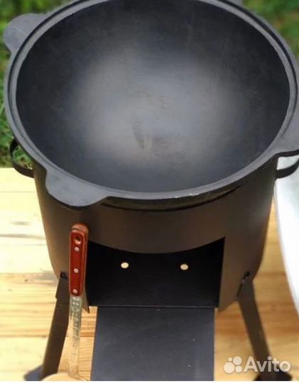 Казан Чугунный 10 литров