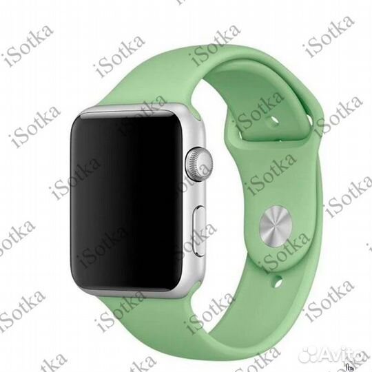 Бампер с ремешком Watch Series 44mm Силиконовый (О