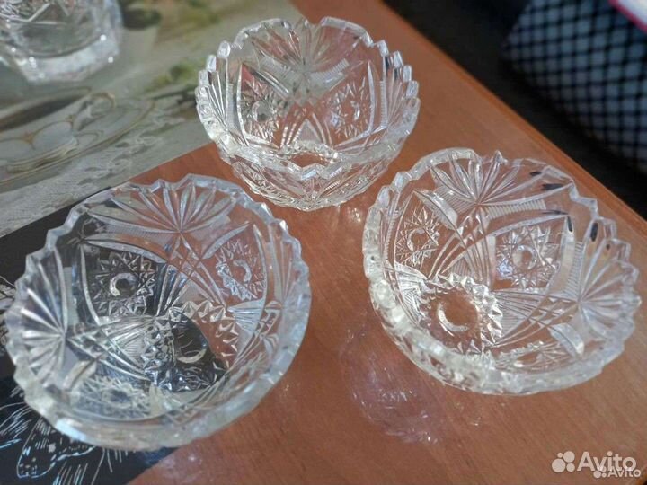 Вазы хрустальные