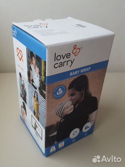 Слинг - шарф трикотажный Love&Carry (новый)