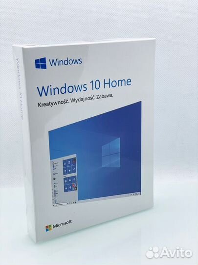 Windows 10 home box original edition