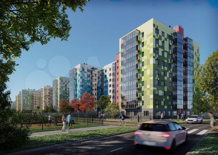 3-к. квартира, 79,1 м², 8/9 эт.