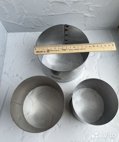 Кондитерские кольца, формы