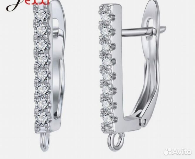 Серебряные серьги 925 пробы