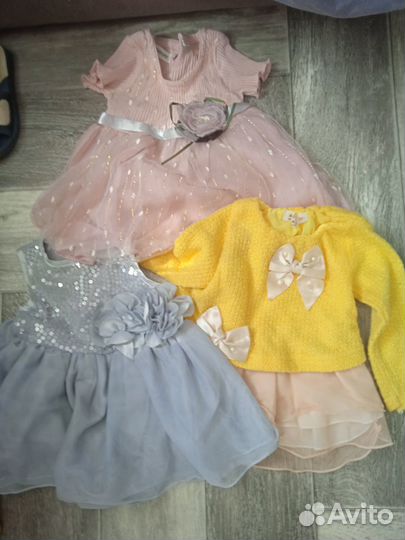 Вещи пакетом на девочку 1 год
