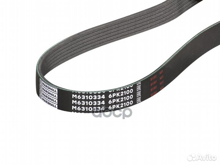 Ремень поликлиновой 6PK2100 Ford Focus I 98, M