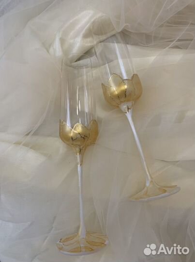 Набор свадебных бокалов,бутылок/свадебный набор