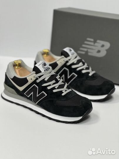 Кроссовки New balance 574 черный цвет