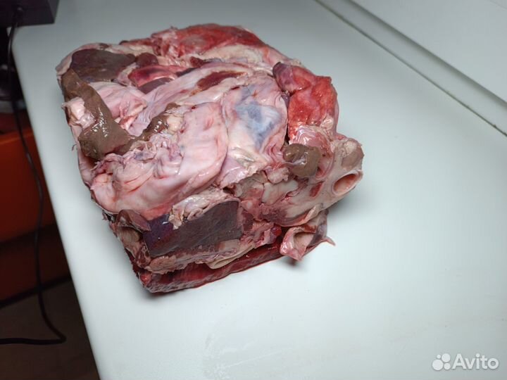 Мясо для собак. Говядина корм люкс