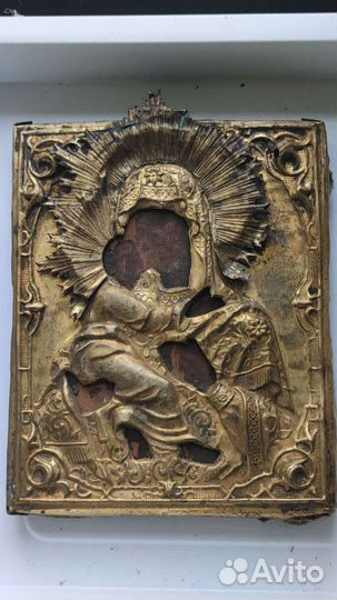 Икона Владимирская бм