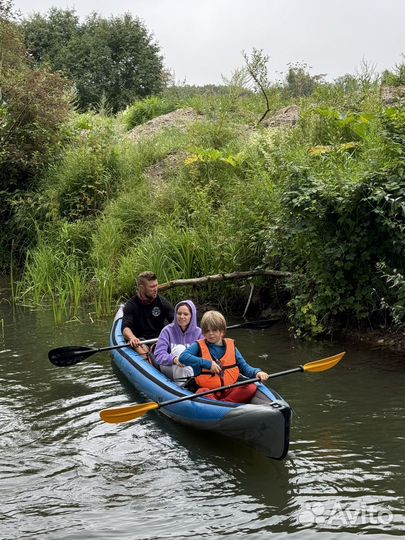 Сплав на байдарках по реке Дойбица