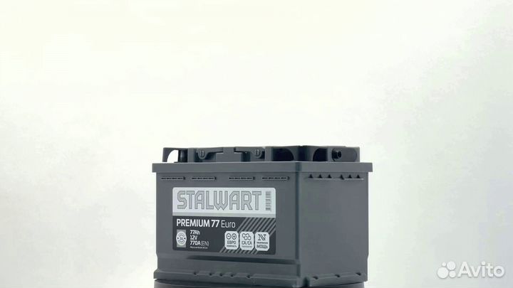 Аккумуляторы stalwart Premium 6ст-77.0