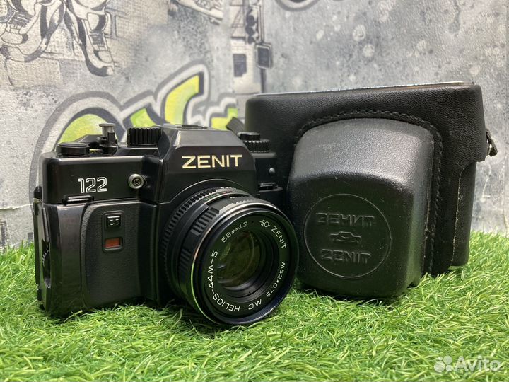 Zenit 122 + MC Helios-44M-5