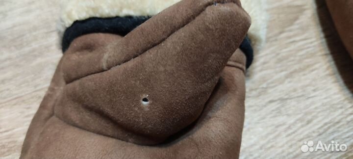 Варежки натуральный мех