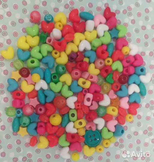 Набор бусинок для создания бус и браслетов