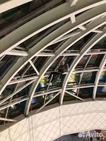 Промышленный альпинист высотные работы