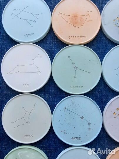 Подставка подстаканник декор из гипса