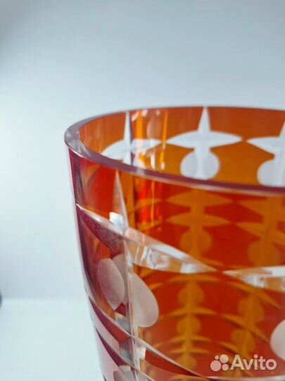 Ваза хрустальная,завод Красный Гигант СССР
