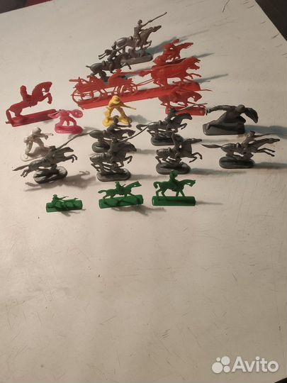 Солдатики пластмассовые СССР