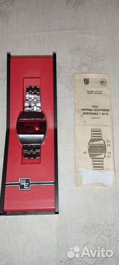 Часы электроника - 1. СССР
