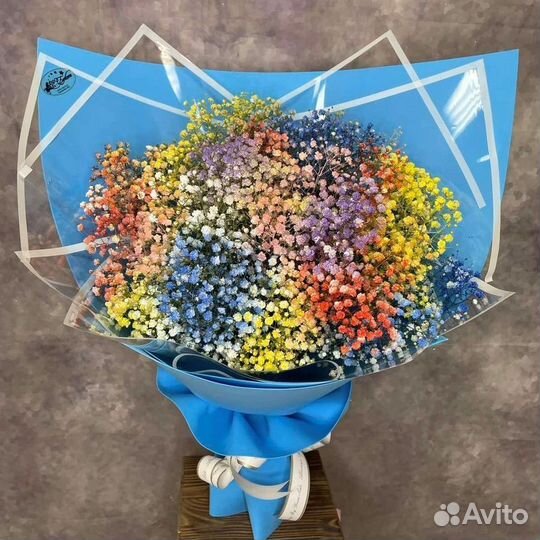 Букет из гипсофил. Подарок девушке