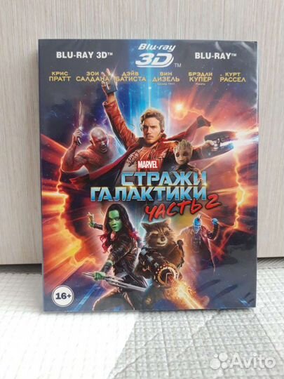 4К Blu-ray Новый Человек-паук/Стражи Галактики 2