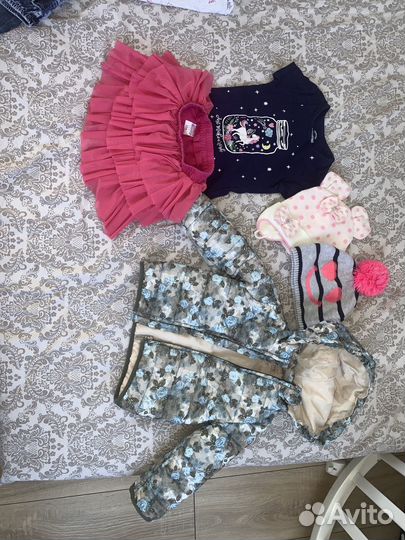 Одежда для девочки пакетом 80 86