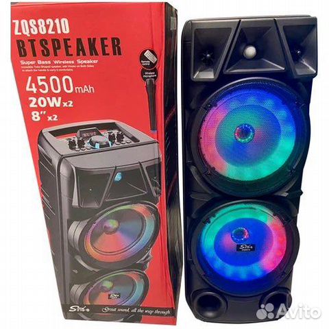 Колонка беспроводная 78 см Zqs 8210 новая