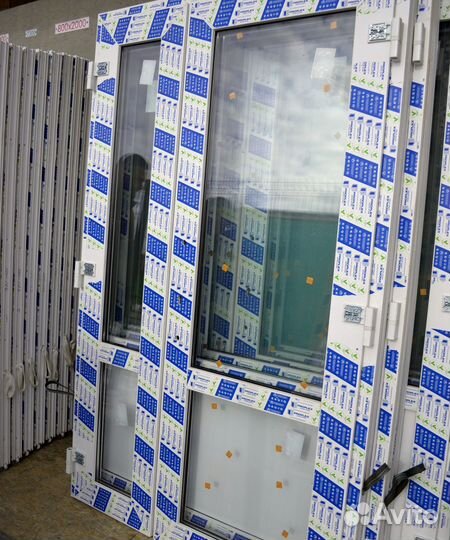 Пластиковые двери 150х210 готовые