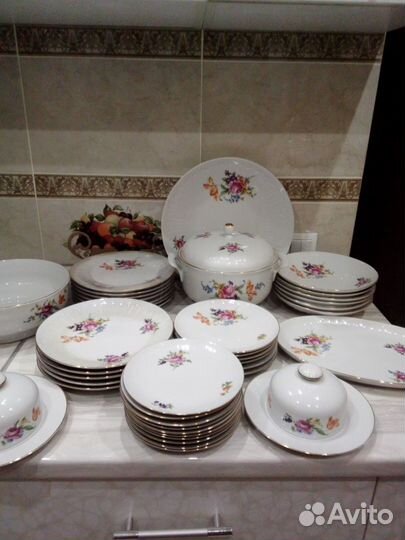 Столовый сервиз ГДР