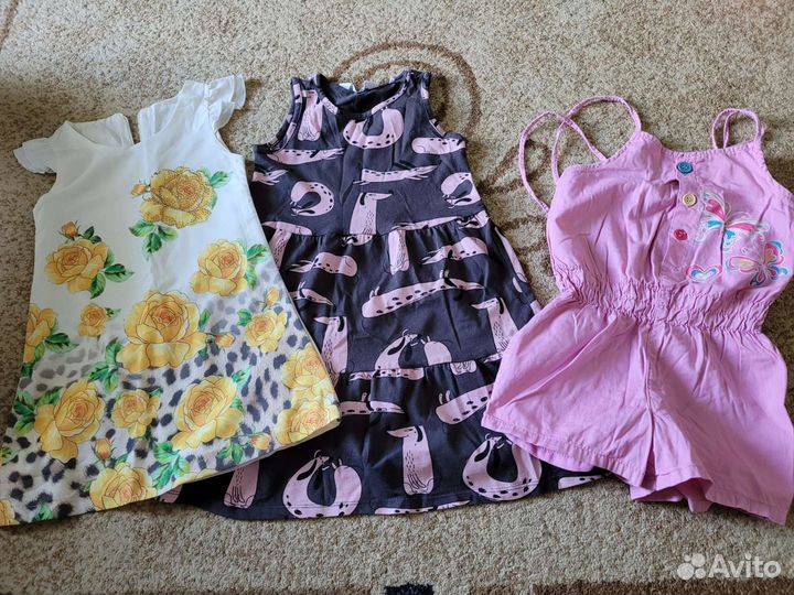 Детские вещи для девочек рост 104-110