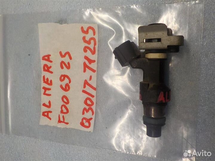 Форсунка инжекторная электрическая Nissan Almera