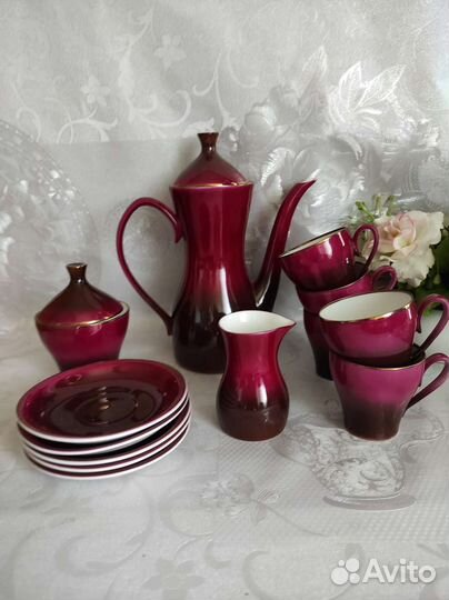 Сервиз СССР Рига, Богемия ГДР